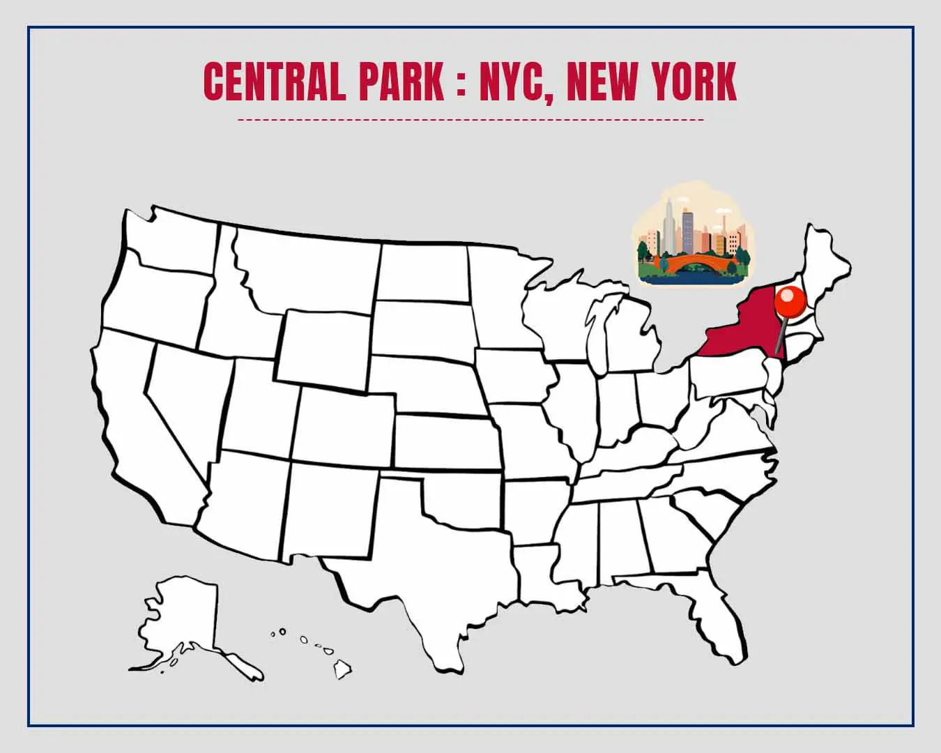 new york city map